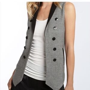 Seventy Two Changes Morphine Wool Blend Vest Size 2